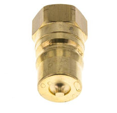 Messing DN 12.5 Hydraulische Koppeling Insteeknippel 1/2 inch NPT binnendraad ISO 7241-1 B D 23.5mm
