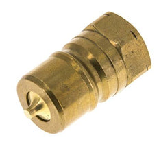 Messing DN 20 Hydraulische Koppeling Insteeknippel 3/4 inch NPT binnendraad ISO 7241-1 B D 31.4mm