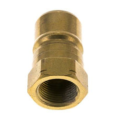 Messing DN 20 Hydraulische Koppeling Insteeknippel 3/4 inch NPT binnendraad ISO 7241-1 B D 31.4mm