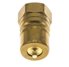 Messing DN 20 Hydraulische Koppeling Insteeknippel 3/4 inch NPT binnendraad ISO 7241-1 B D 31.4mm