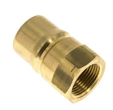 Messing DN 25 Hydraulische Koppeling Insteeknippel 1 inch NPT binnendraad ISO 7241-1 B D 37.8mm