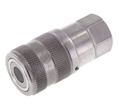 Stalen DN 6.3 Vlakdichtende Koppeling Snelkoppeling G 1/4 inch Binnendraad ISO 16028 D 16.2mm