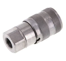 Stalen DN 6.3 Vlakdichtende Koppeling Snelkoppeling G 1/4 inch Binnendraad ISO 16028 D 16.2mm