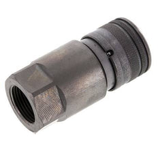 Stalen DN 12.5 Vlakdichtende Koppeling Snelkoppeling G 3/4 inch Binnendraad ISO 16028 D 24.5mm