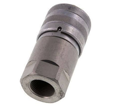 Stalen DN 19 Vlakdichtende Koppeling Snelkoppeling G 3/4 inch Binnendraad ISO 16028 D 30mm