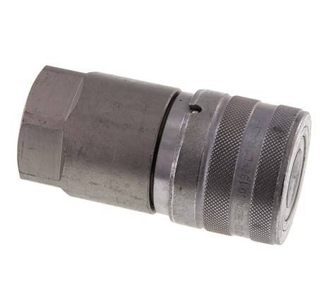 Stalen DN 19 Vlakdichtende Koppeling Snelkoppeling G 3/4 inch Binnendraad ISO 16028 D 30mm