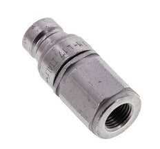Stalen DN 6.3 Vlakdichtende Koppeling Insteeknippel G 1/4 inch Binnendraad ISO 16028 D 16.2mm