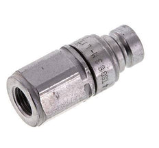 Stalen DN 6.3 Vlakdichtende Koppeling Insteeknippel G 1/4 inch Binnendraad ISO 16028 D 16.2mm
