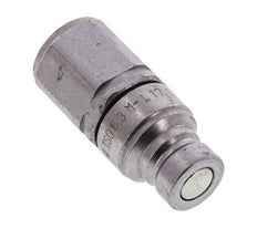 Stalen DN 6.3 Vlakdichtende Koppeling Insteeknippel G 1/4 inch Binnendraad ISO 16028 D 16.2mm