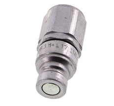 Stalen DN 6.3 Vlakdichtende Koppeling Insteeknippel G 1/4 inch Binnendraad ISO 16028 D 16.2mm