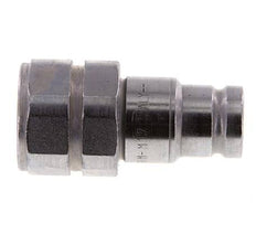 Stalen DN 10 Vlakdichtende Koppeling Insteeknippel G 1/2 inch Binnendraad ISO 16028 D 19.7mm