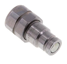 Stalen DN 10 Vlakdichtende Koppeling Insteeknippel G 1/2 inch Binnendraad ISO 16028 D 19.7mm