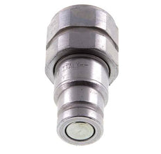 Stalen DN 10 Vlakdichtende Koppeling Insteeknippel G 1/2 inch Binnendraad ISO 16028 D 19.7mm