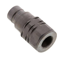 Stalen DN 12.5 Vlakdichtende Koppeling Insteeknippel G 1/2 inch Binnendraad ISO 16028 D 24.5mm