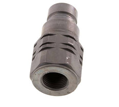 Stalen DN 12.5 Vlakdichtende Koppeling Insteeknippel G 1/2 inch Binnendraad ISO 16028 D 24.5mm