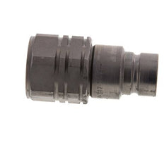 Stalen DN 12.5 Vlakdichtende Koppeling Insteeknippel G 1/2 inch Binnendraad ISO 16028 D 24.5mm
