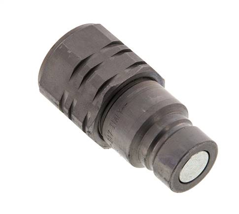 Stalen DN 12.5 Vlakdichtende Koppeling Insteeknippel G 1/2 inch Binnendraad ISO 16028 D 24.5mm