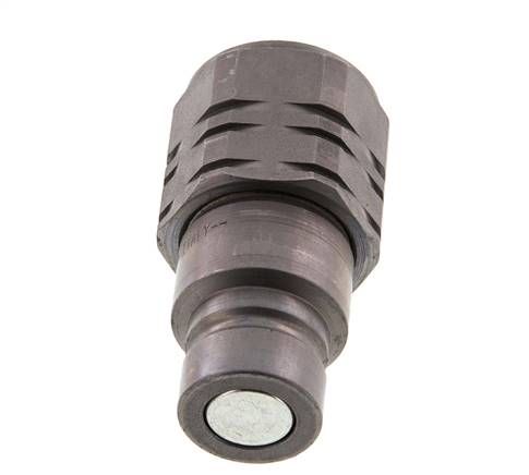 Stalen DN 12.5 Vlakdichtende Koppeling Insteeknippel G 1/2 inch Binnendraad ISO 16028 D 24.5mm