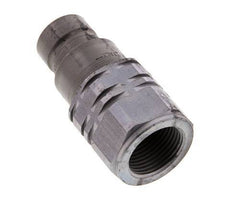 Stalen DN 12.5 Vlakdichtende Koppeling Insteeknippel G 3/4 inch Binnendraad ISO 16028 D 24.5mm