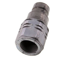 Stalen DN 12.5 Vlakdichtende Koppeling Insteeknippel G 3/4 inch Binnendraad ISO 16028 D 24.5mm