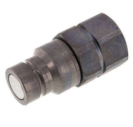 Stalen DN 19 Vlakdichtende Koppeling Insteeknippel G 3/4 inch Binnendraad ISO 16028 D 30mm