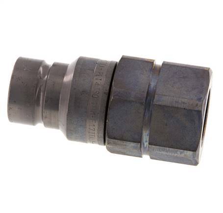 Stalen DN 19 Vlakdichtende Koppeling Insteeknippel G 3/4 inch Binnendraad ISO 16028 D 30mm