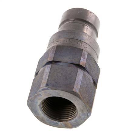 Stalen DN 19 Vlakdichtende Koppeling Insteeknippel G 3/4 inch Binnendraad ISO 16028 D 30mm