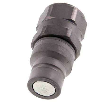Stalen DN 19 Vlakdichtende Koppeling Insteeknippel G 1 inch Binnendraad ISO 16028 D 30mm