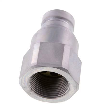 Stalen DN 40 Vlakdichtende Koppeling Insteeknippel G 2 inch Binnendraad D 72.9mm