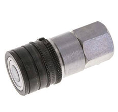 Stalen DN 6.3 Vlakdichtende Koppeling Snelkoppeling G 1/4 inch Binnendraad ISO 16028 CEJN D 16.2mm