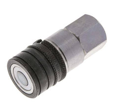 Stalen DN 6.3 Vlakdichtende Koppeling Snelkoppeling G 1/4 inch Binnendraad ISO 16028 CEJN D 16.2mm
