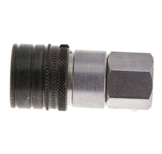 Stalen DN 6.3 Vlakdichtende Koppeling Snelkoppeling G 1/4 inch Binnendraad ISO 16028 CEJN D 16.2mm
