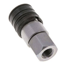 Stalen DN 6.3 Vlakdichtende Koppeling Snelkoppeling G 1/4 inch Binnendraad ISO 16028 CEJN D 16.2mm