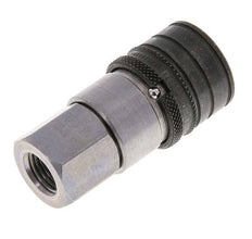 Stalen DN 6.3 Vlakdichtende Koppeling Snelkoppeling G 1/4 inch Binnendraad ISO 16028 CEJN D 16.2mm