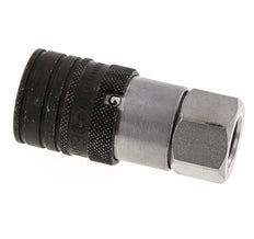 Stalen DN 10 Vlakdichtende Koppeling Snelkoppeling G 3/8 inch Binnendraad ISO 16028 CEJN D 19.7mm