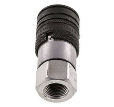 Stalen DN 10 Vlakdichtende Koppeling Snelkoppeling G 3/8 inch Binnendraad ISO 16028 CEJN D 19.7mm