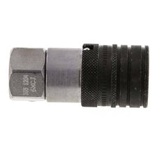 Stalen DN 10 Vlakdichtende Koppeling Snelkoppeling G 3/8 inch Binnendraad ISO 16028 CEJN D 19.7mm