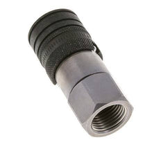 Stalen DN 10 Vlakdichtende Koppeling Snelkoppeling G 1/2 inch Binnendraad ISO 16028 CEJN D 19.7mm