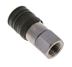Stalen DN 10 Vlakdichtende Koppeling Snelkoppeling G 1/2 inch Binnendraad ISO 16028 CEJN D 19.7mm