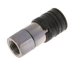 Stalen DN 10 Vlakdichtende Koppeling Snelkoppeling G 1/2 inch Binnendraad ISO 16028 CEJN D 19.7mm