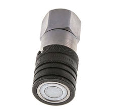 Stalen DN 10 Vlakdichtende Koppeling Snelkoppeling G 1/2 inch Binnendraad ISO 16028 CEJN D 19.7mm