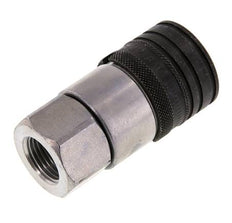 Stalen DN 12.5 Vlakdichtende Koppeling Snelkoppeling G 1/2 inch Binnendraad ISO 16028 CEJN D 24.5mm