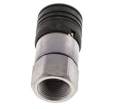 Stalen DN 12.5 Vlakdichtende Koppeling Snelkoppeling G 3/4 inch Binnendraad ISO 16028 CEJN D 24.5mm