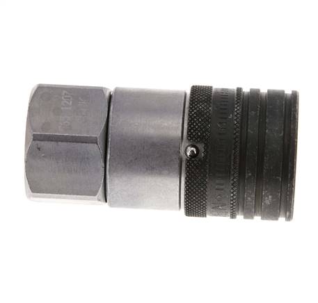 Stalen DN 12.5 Vlakdichtende Koppeling Snelkoppeling G 3/4 inch Binnendraad ISO 16028 CEJN D 24.5mm