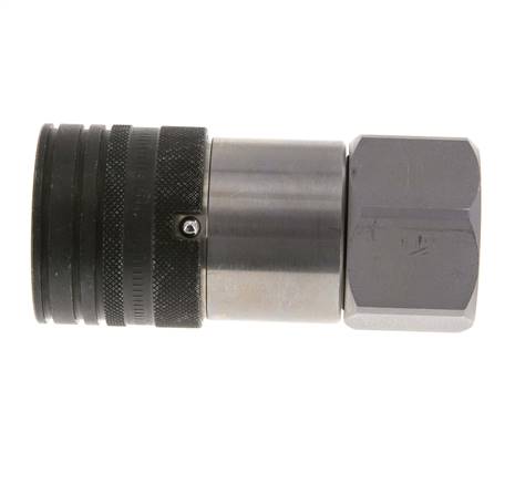 Stalen DN 19 Vlakdichtende Koppeling Snelkoppeling G 3/4 inch Binnendraad ISO 16028 CEJN D 30mm