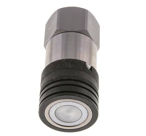 Stalen DN 19 Vlakdichtende Koppeling Snelkoppeling G 3/4 inch Binnendraad ISO 16028 CEJN D 30mm