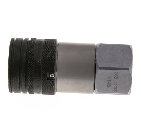 Stalen DN 19 Vlakdichtende Koppeling Snelkoppeling G 1 inch Binnendraad ISO 16028 CEJN D 30mm