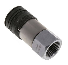 Stalen DN 19 Vlakdichtende Koppeling Snelkoppeling G 1 inch Binnendraad ISO 16028 CEJN D 30mm