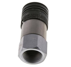 Stalen DN 19 Vlakdichtende Koppeling Snelkoppeling G 1 inch Binnendraad ISO 16028 CEJN D 30mm