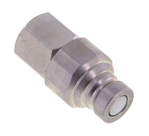 Stalen DN 6.3 Vlakdichtende Koppeling Insteeknippel G 1/4 inch Binnendraad ISO 16028 CEJN D 16.2mm